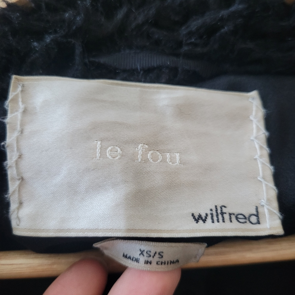 Aritzia (Wilfred) shaggy boho faux fur coat - XS/S - Picture 3 of 6